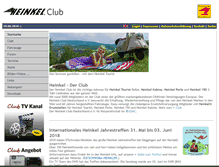 Tablet Screenshot of heinkel-club.de